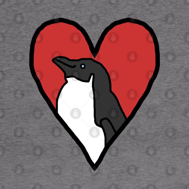 My Penguin Valentine by ellenhenryart